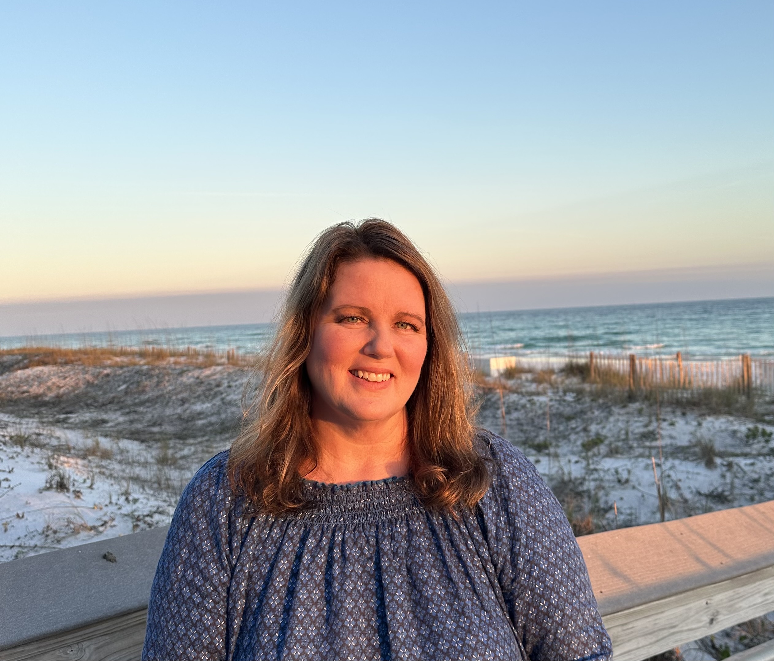 Tonya image on beach