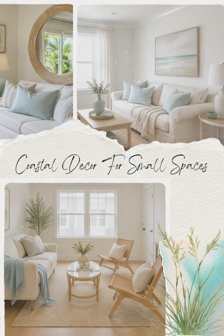 coastal decor for small spaces ideas for interior design coastal themed