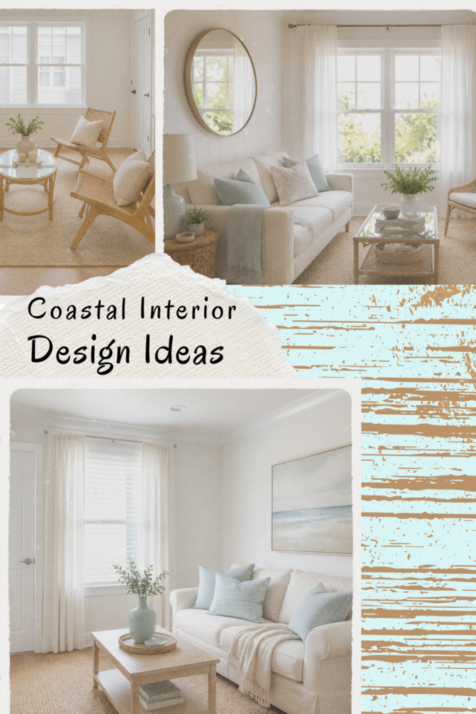 coastal decor for small spaces ideas for interior design coastal themed